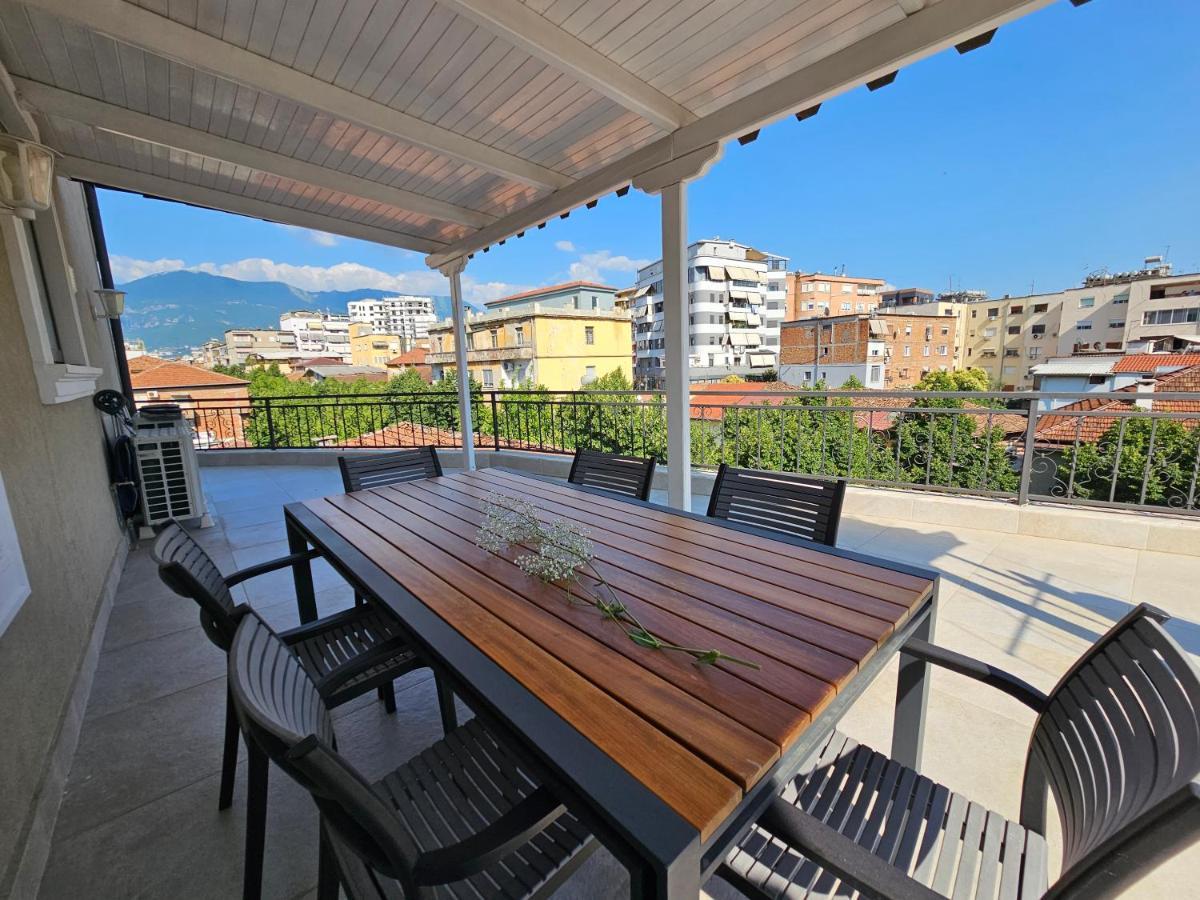 Terrace Flat In Heart Of Tirana Appartement Buitenkant foto
